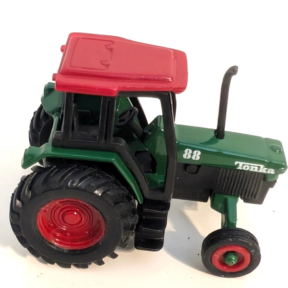 Vintage 2000 Tinka‎ Hasbro Farm Tractor Toy Green & Red